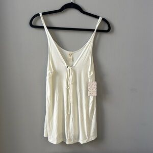 ivory Free People tank top